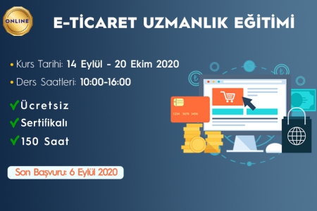 ONLINE E-TİCARET & E-İHRACAT UZMANI YETİŞTİRME EĞİTİMİ