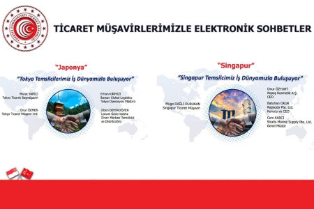TİCARET MÜŞAVİRLERİMİZLE ELEKTRONİK SOHBETLER - JAPONYA VE SİNGAPUR HAKKINDA 