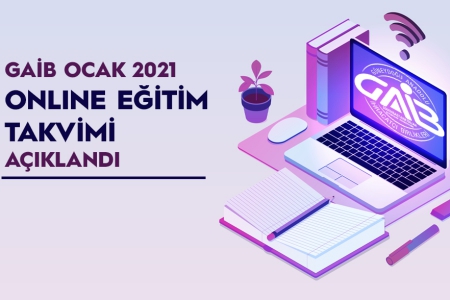 Ocak 2021 Eğitim Takvimi