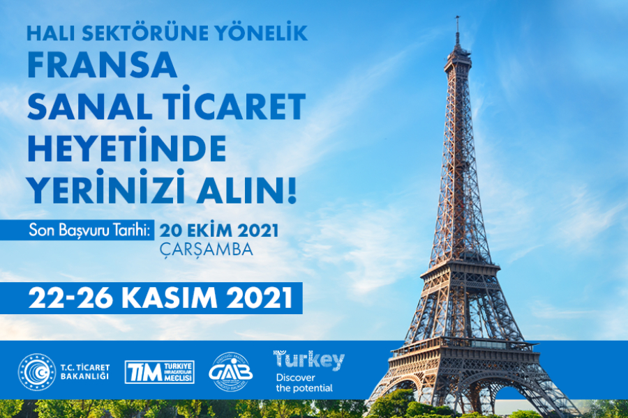 FRANSA SEKTÖREL SANAL TİCARET HEYETİ DUYURUSU
