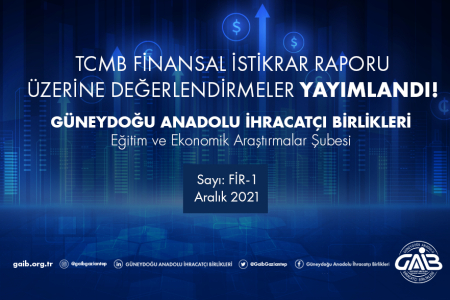 TCMB FİNANSAL İSTİKRAR RAPORU ÜZERİNE DEĞERLENDİRMELER