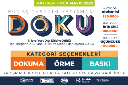2022 Doku Kumaş Tasarım Yarışması Başvuru Süreci Başladı