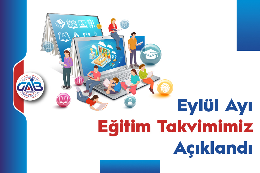 GAİB – EYLÜL 2023 ONLINE EĞİTİM PROGRAMLARI 