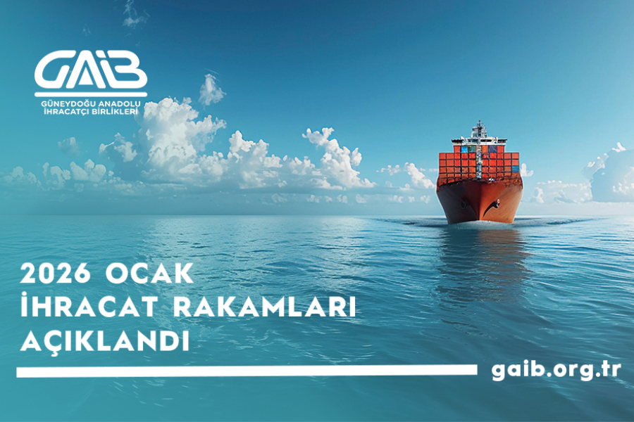2026 YILI OCAK AYI İHRACAT RAKAMLARI