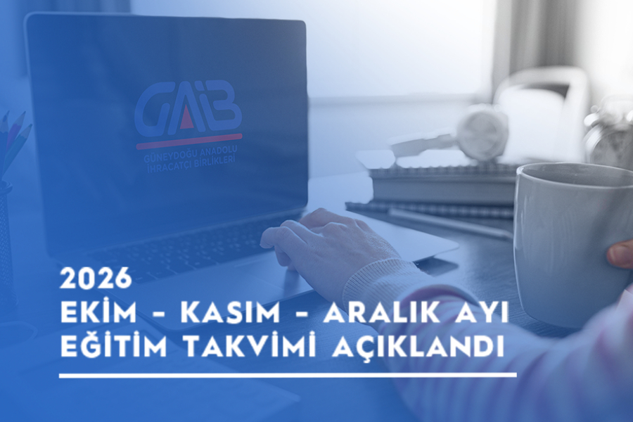 GAİB EKİM-KASIM-ARALIK ONLINE EĞİTİM PROGRAMLARI