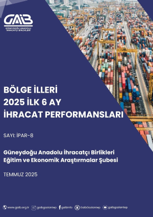 Bölge İlleri 2025 İlk 6 Ay İhracat Performansları