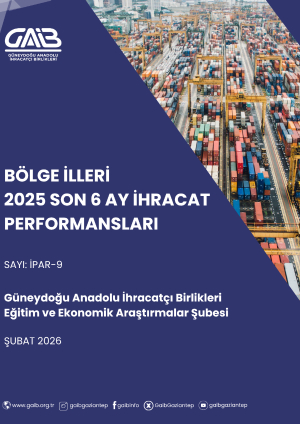 Bölge İlleri 2025 Son 6 Ay İhracat Performansları